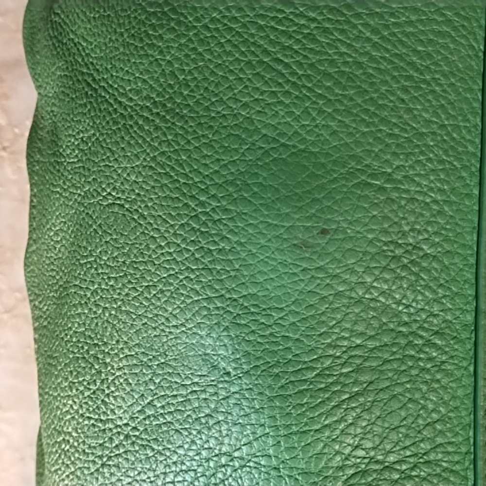 Kate Spade VGC Green 100% Cow Leather Shoulder Bag. Pebbled. - Picture 8 of 16